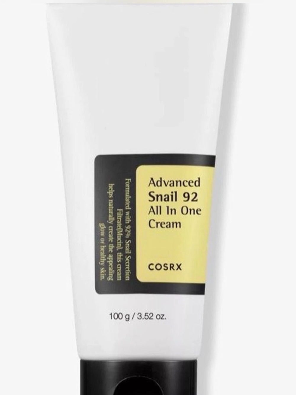 Hydrating Face Cream Tube - White & Yellow